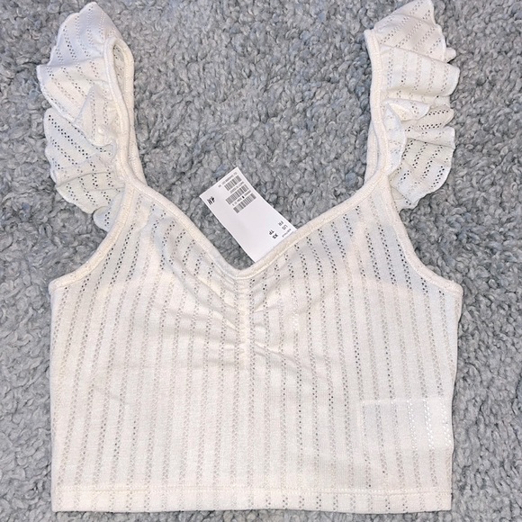 H&M Divided Cropped Tank Top - Picture 1 of 3